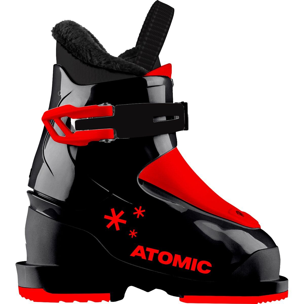Atomic Hawx 1 Boot - Kids' in Black / Red - Size: 16