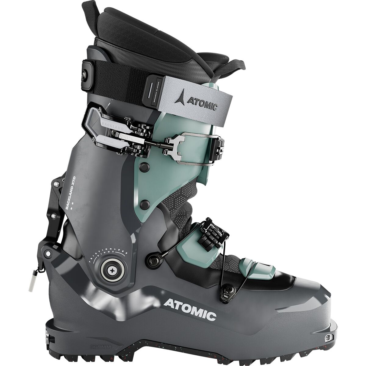 Atomic Atomic Women's Backland XTD 95 Boot - 2026 in Storm / Aqua - Size: 24.0/24.5 - $437.97 at Steep and Cheap
