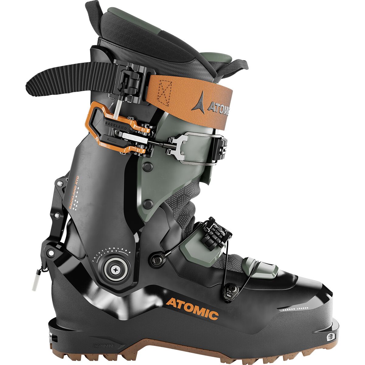 Atomic Atomic Backland XTD Carbon 120 Boot - 2026 in Black / Army Green - Size: 26.0/26.5 - $610.97 at Steep and Cheap