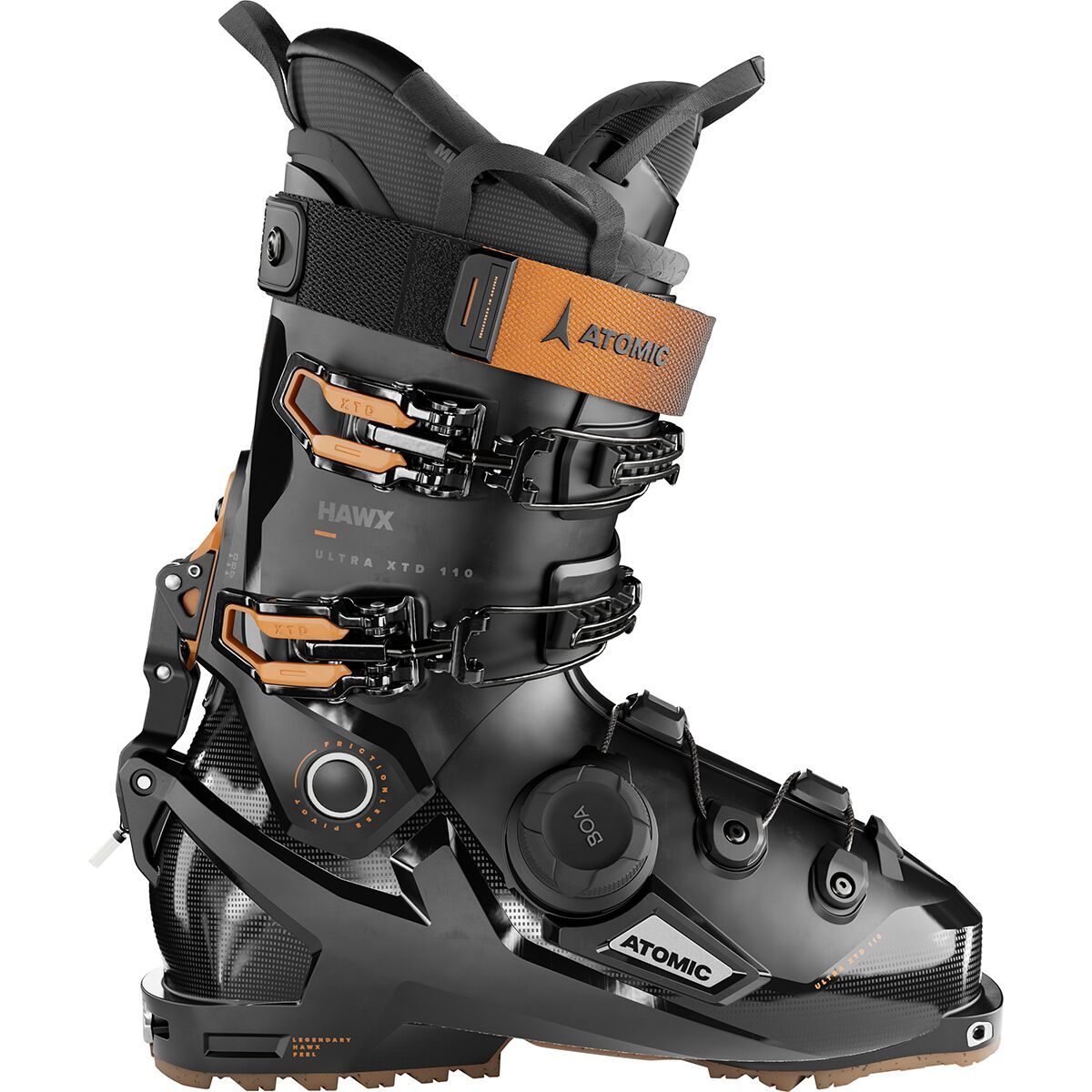 Atomic Hawx Ultra XTD 110 Boa GW Boot - 2025 in Black / Orange - Size: 29.0/29.5