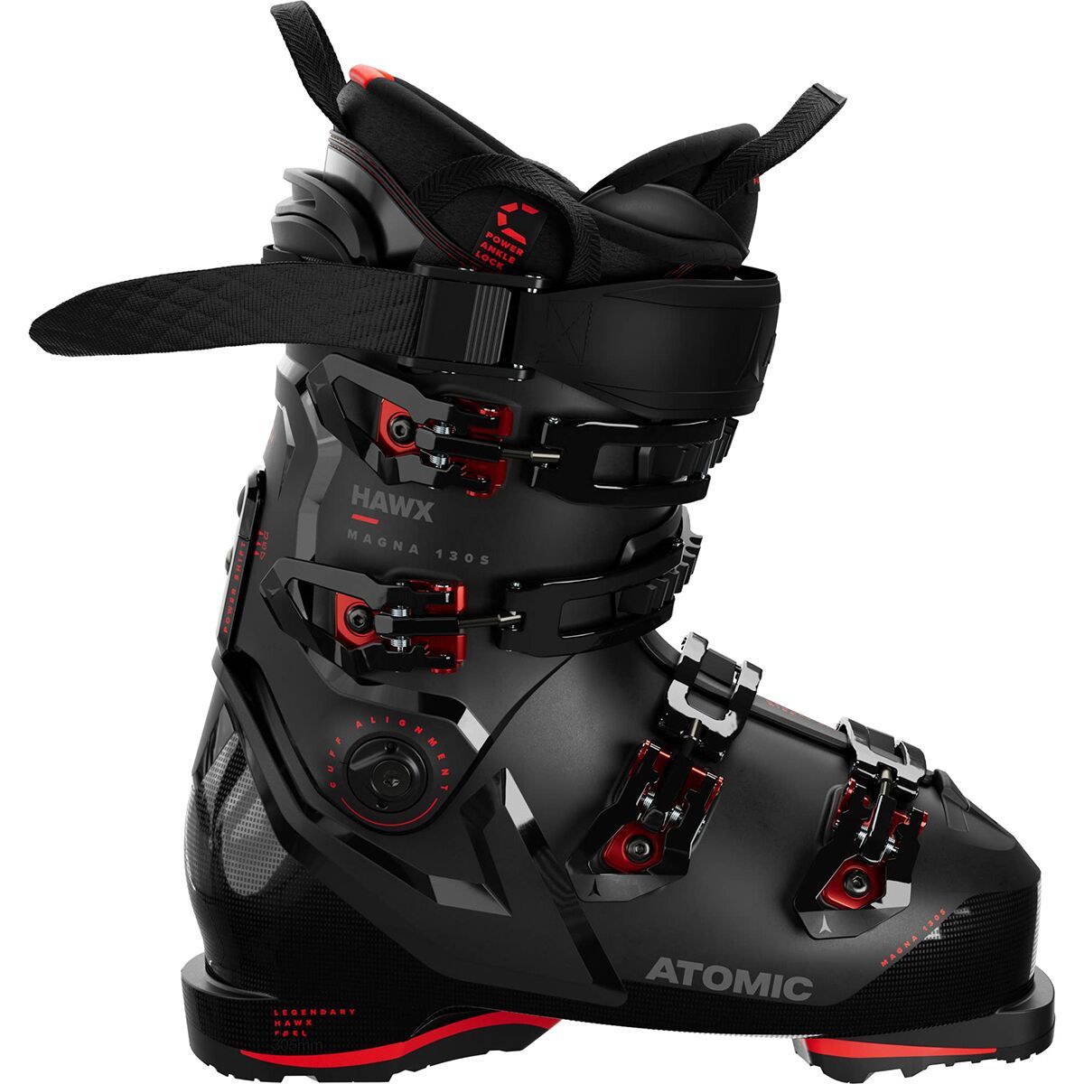 Atomic Hawx Magna 130 S GW Ski Boot - 2025 in Black / Red - Size: 26.0/26.5