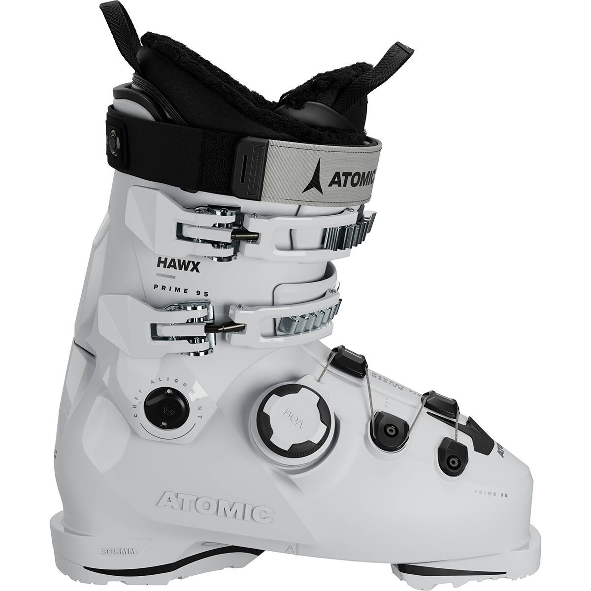 Atomic Women's Hawx Prime 95 Boa Ski Boot - 2025 in Ivory - Size: 23.0/23.5
