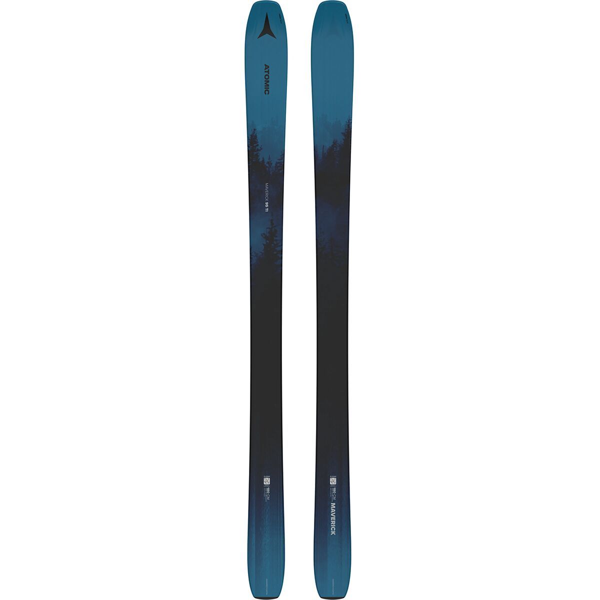 Atomic Maverick 95 TI Ski - 2025 in Blue / Black - Size: 172cm