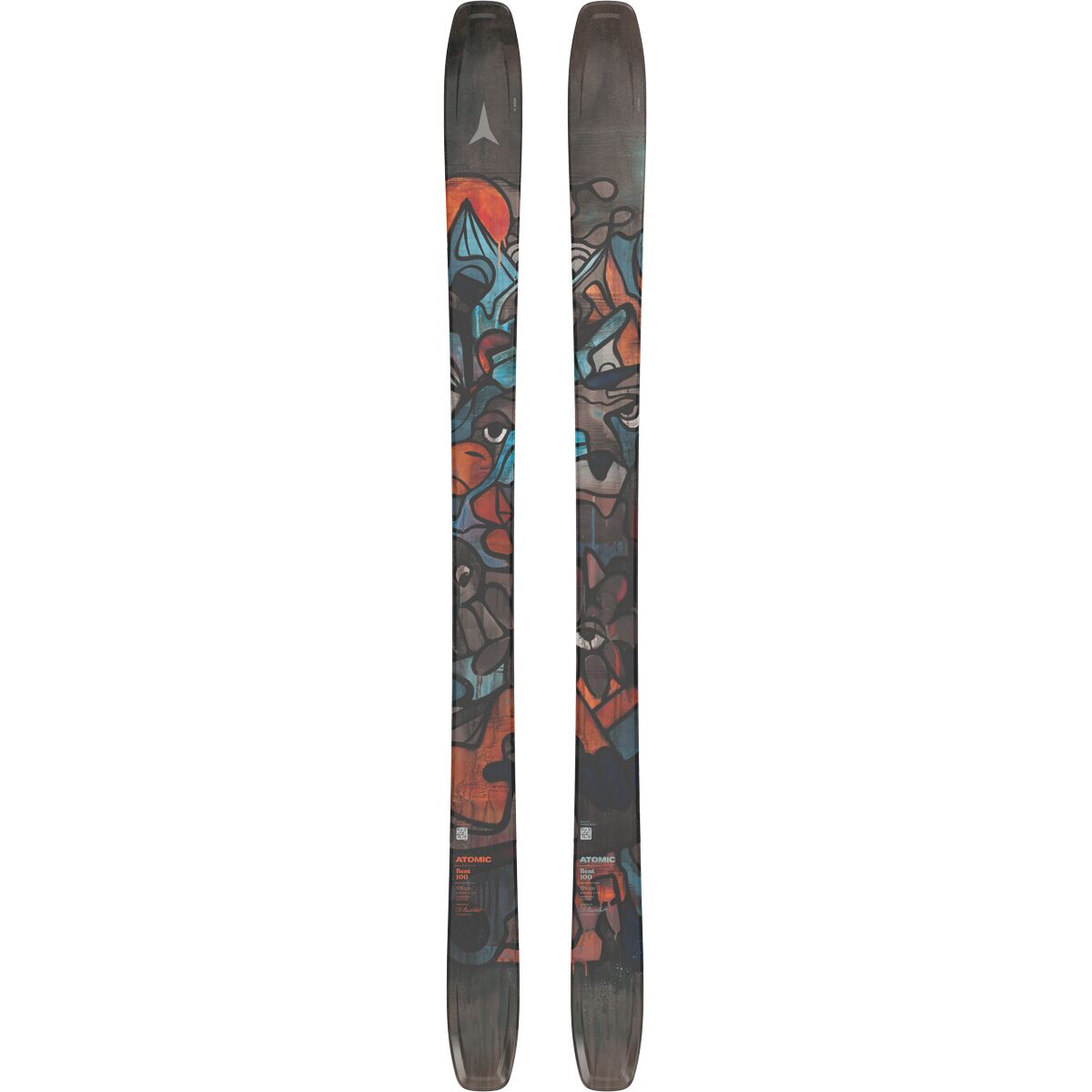 Atomic Atomic Bent 100 Ski - 2026 in Multicolor - Size: 158cm - $389.97 at Steep and Cheap