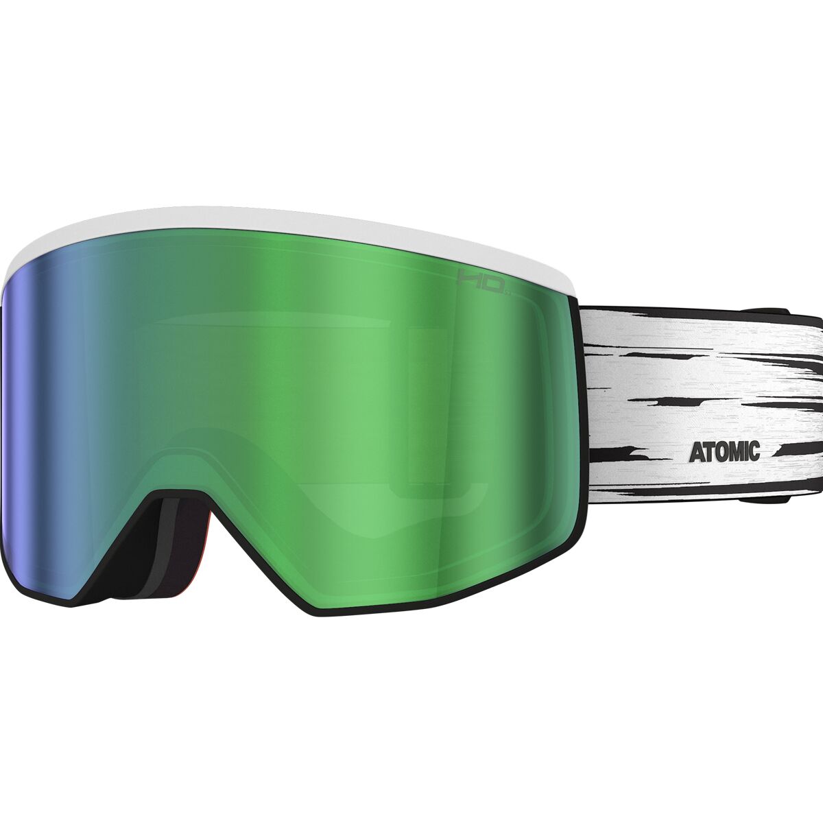 Atomic Atomic Four Pro L HD Goggles in Maverick / Green HD - $90.00 at Steep and Cheap