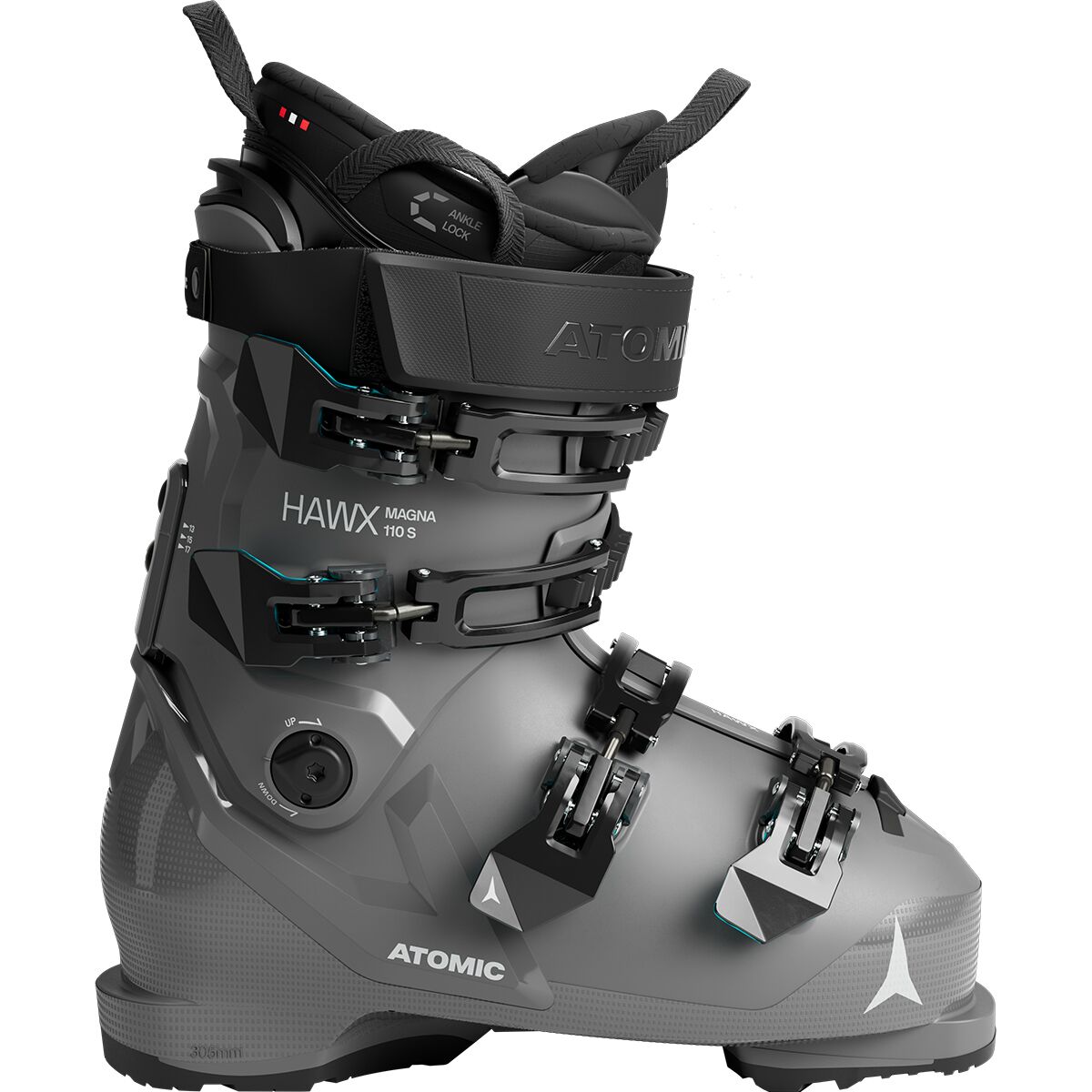 Atomic Atomic Hawx Magna 110 S Ski Boot - 2026 in Anthracite - Size: 25.0/25.5 - $377.97 at Steep and Cheap