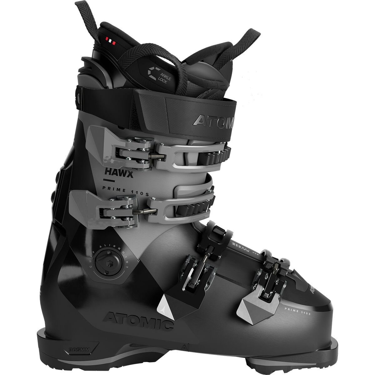 Atomic Atomic Hawx Prime 110 S Ski Boot - 2026 in Black - Size: 25.0/25.5 - $409.47 at Steep and Cheap