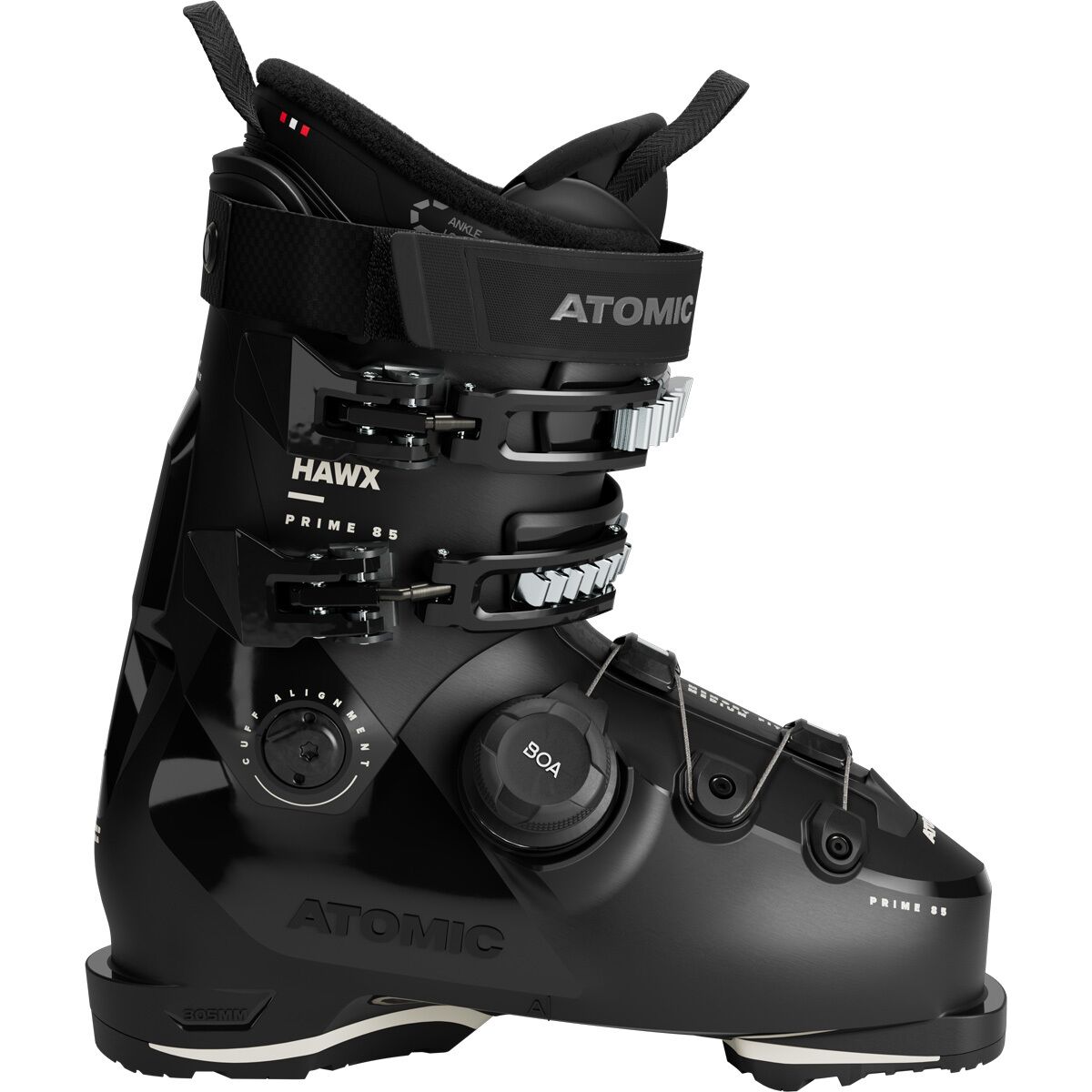 Atomic Women's Hawx Prime 85 BOA Ski Boot - 2026 in Black - Size: 23.0/23.5