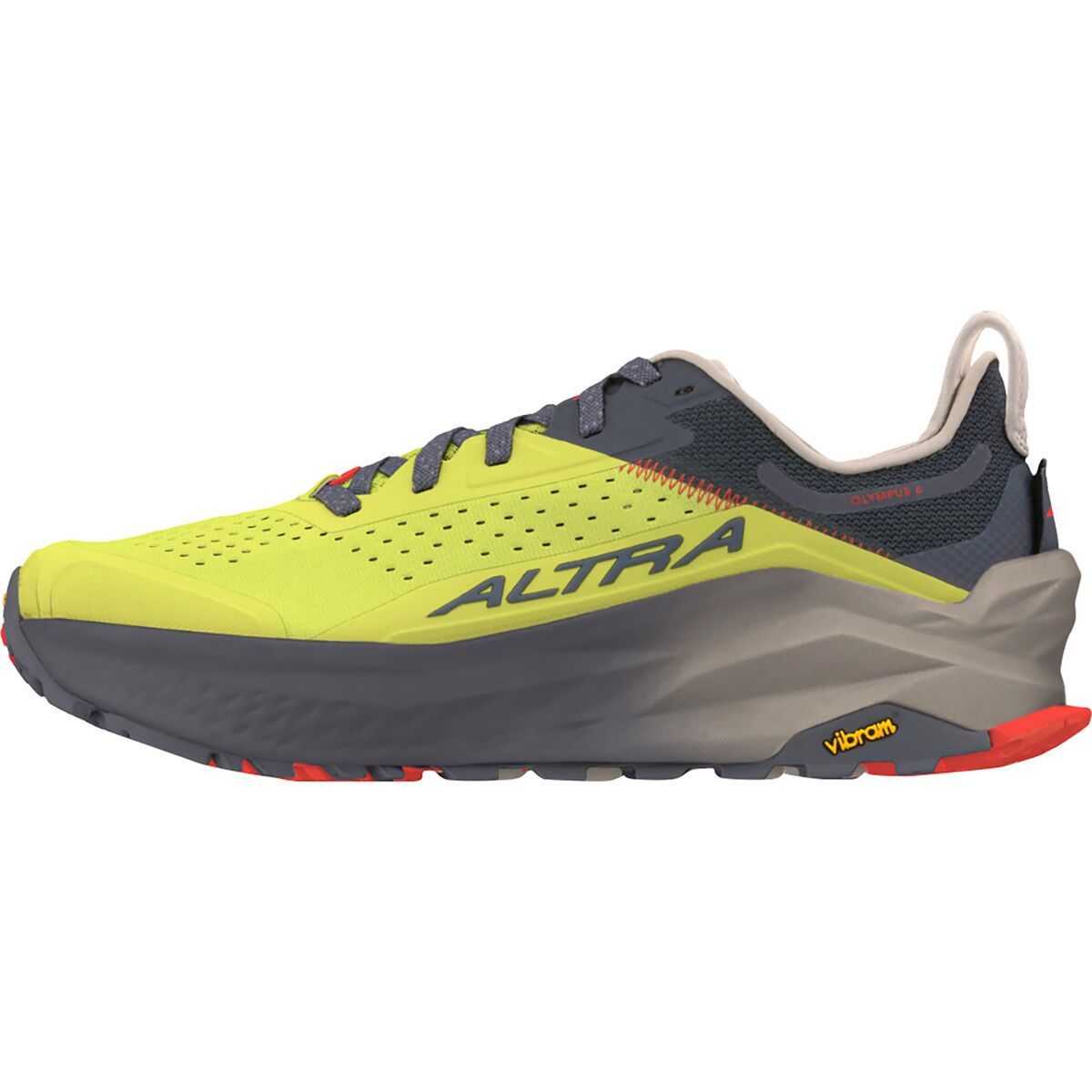 Altra Men's Olympus 6 Trail Running Shoe in Green - Size: