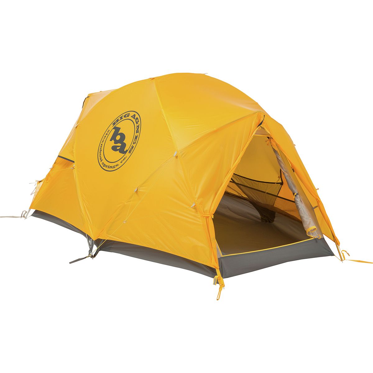 Big Agnes Battle Mountain 2 Tent: 2-Person 4-Season in Gold