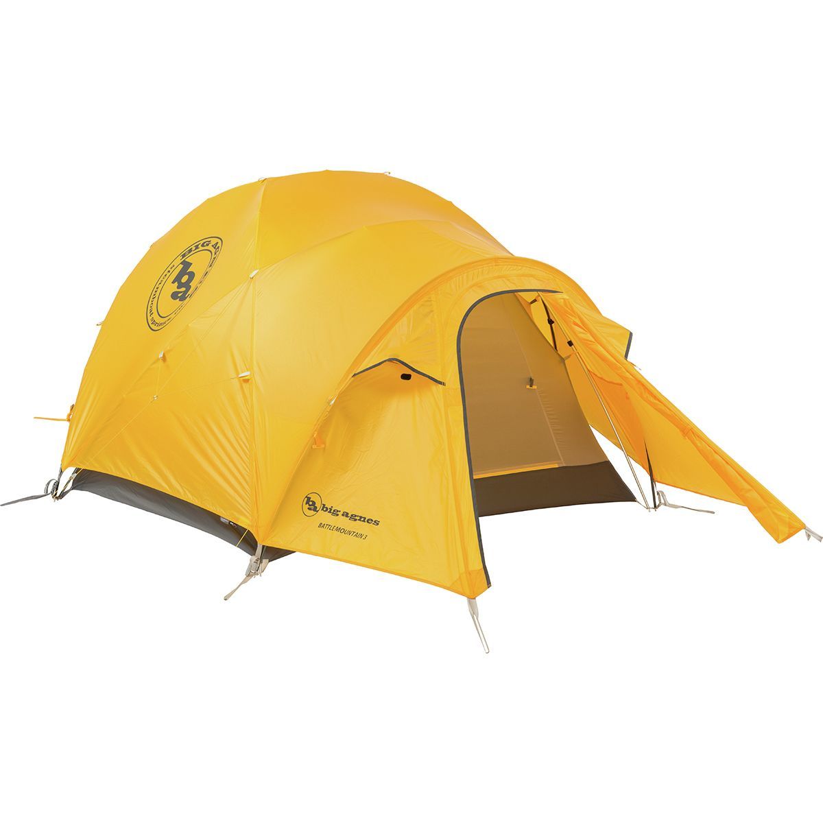 Big Agnes Battle Mountain 3 Tent: 3-Person 4-Season in Gold