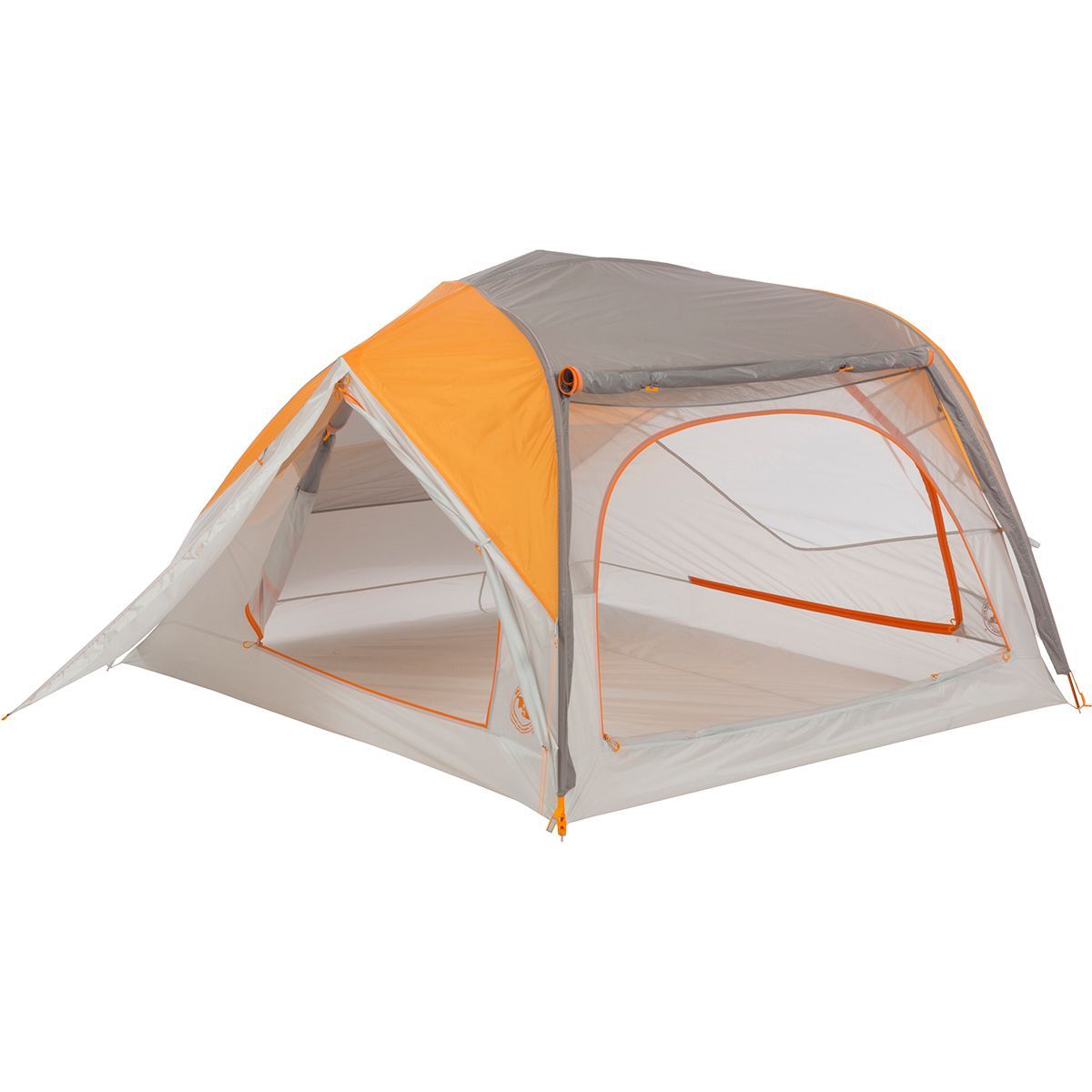 Big Agnes Salt Creek SL3 Tent: 3-Person 3-Season in Gray / Light Gray / Orange