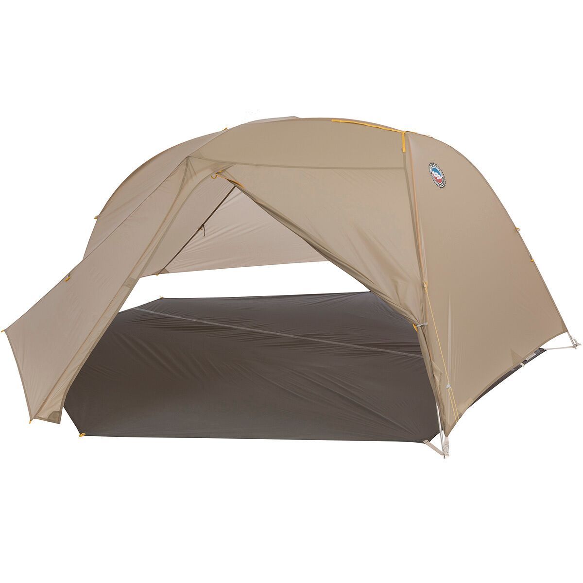 Big Agnes Tiger Wall UL2 Bikepack Tent: 2-Person 3-Season in Greige / Gray - Size: 2 Person