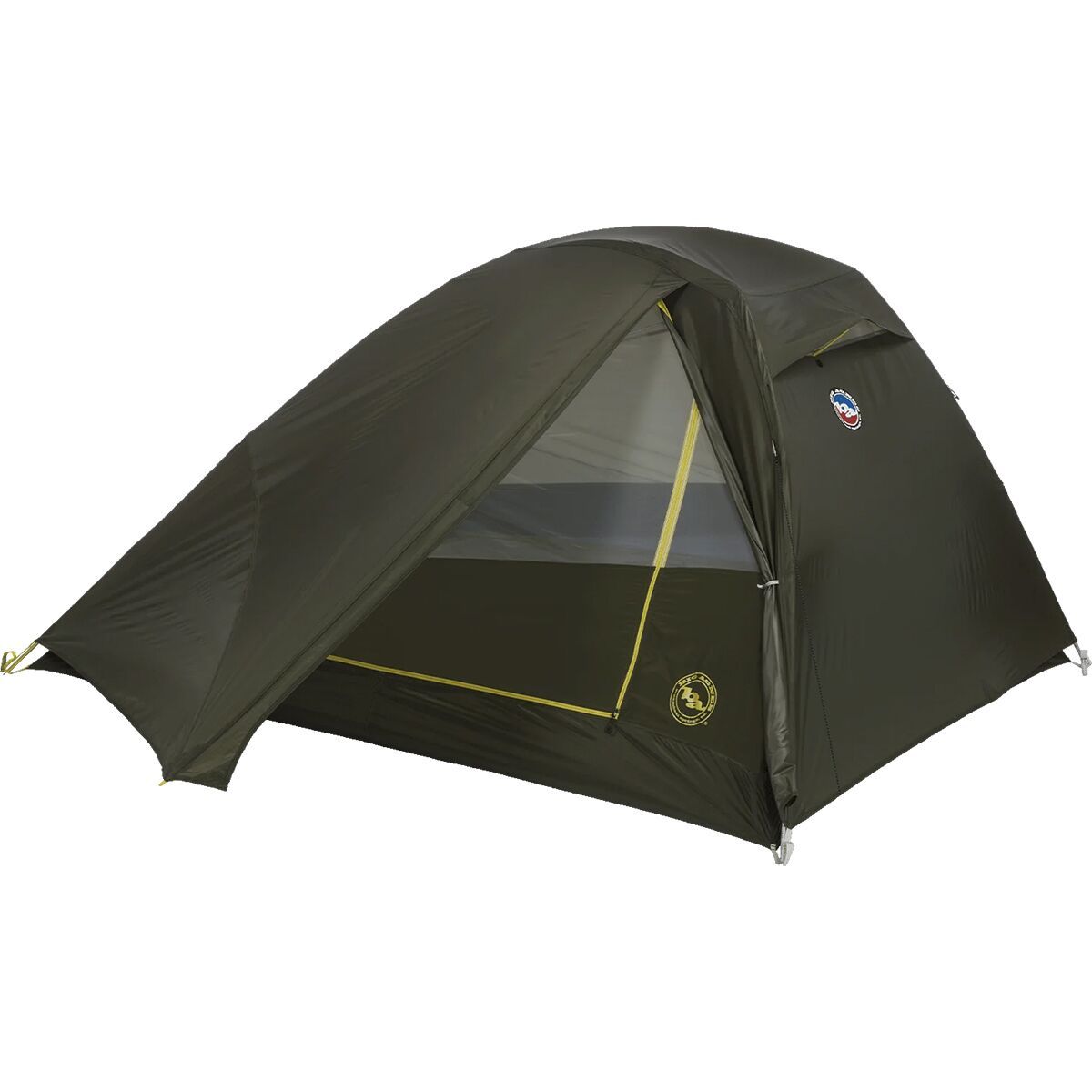 Big Agnes Crag Lake SL Backpacking Tent: 2-Person 3-Season in Dark Olive