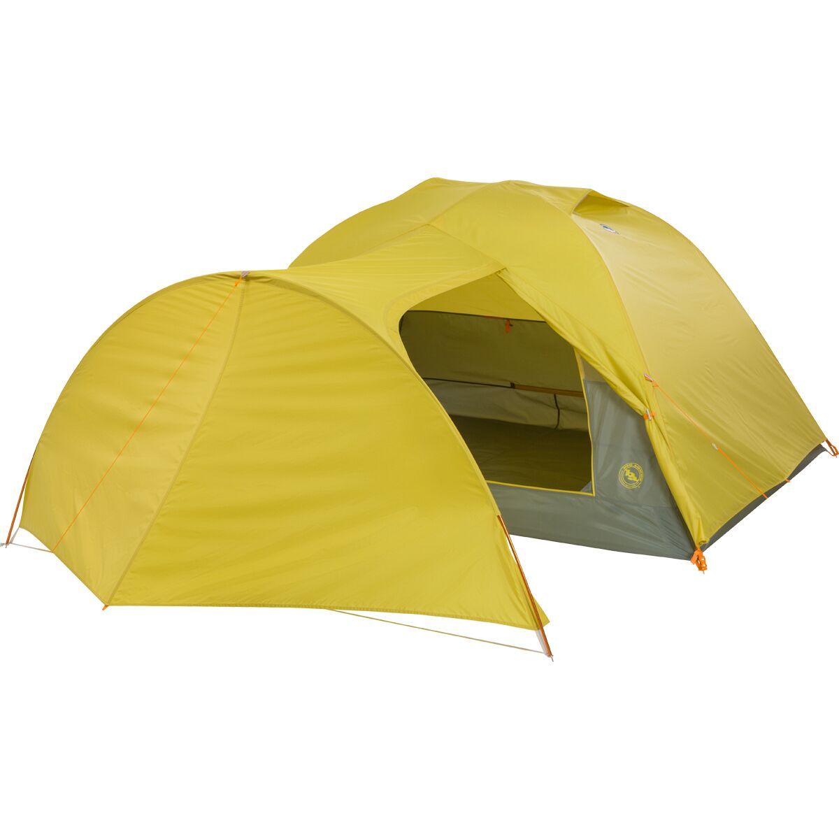 Big Agnes Blacktail 2 Hotel Tent: 2-Person 3-Season in Warm Olive / Chinois Green
