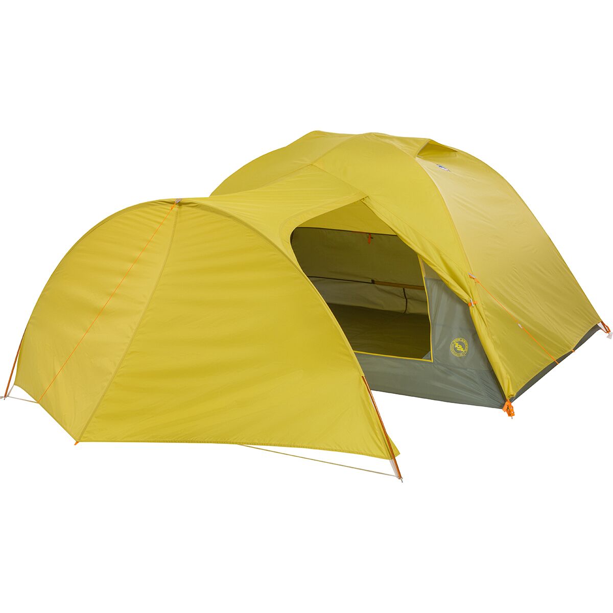 Big Agnes Blacktail 3 Hotel Tent: 3-Person 3-Season in Warm Olive / Chinois Green