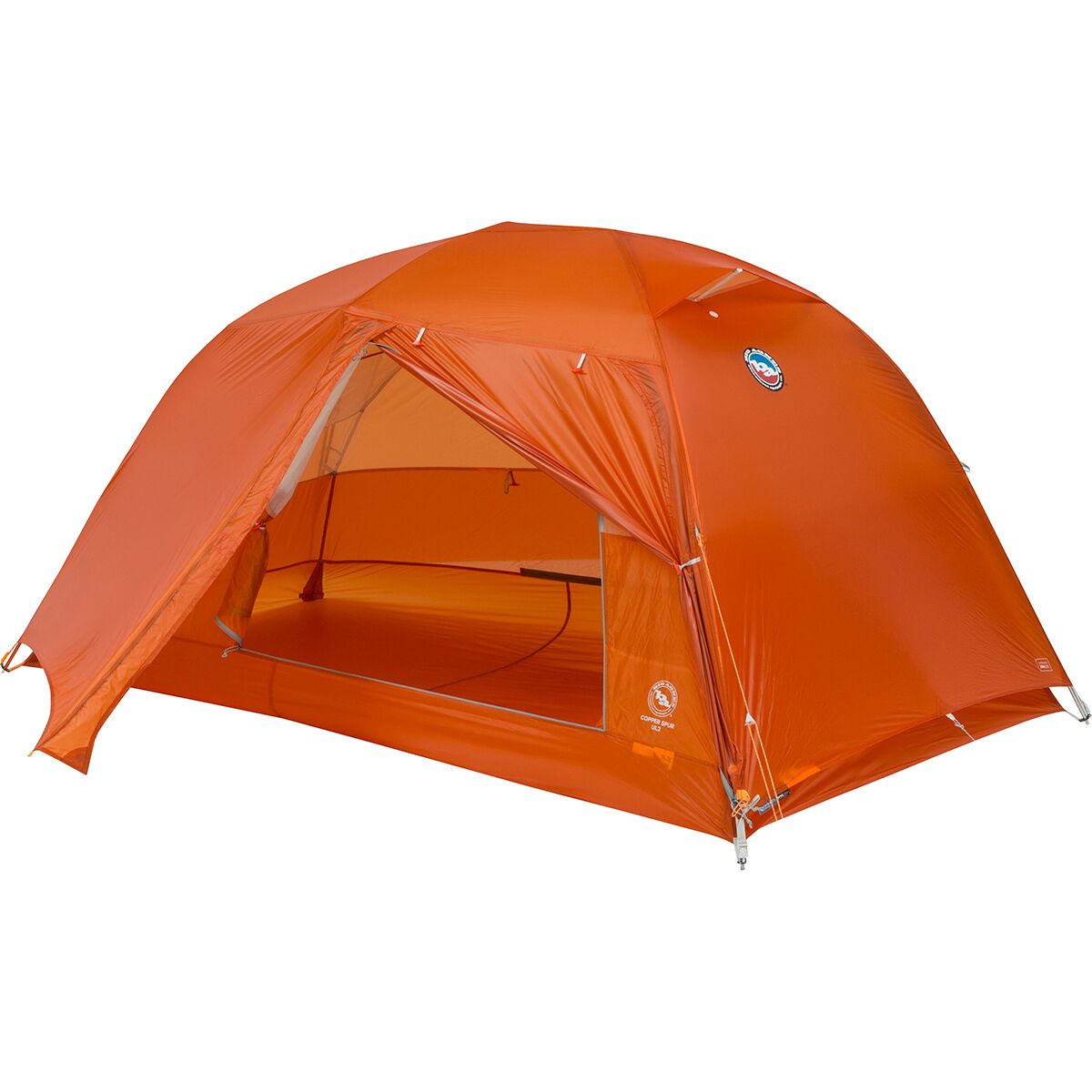Big Agnes Copper Spur UL2 Tent: 2-Person 3-Season in Tangelo