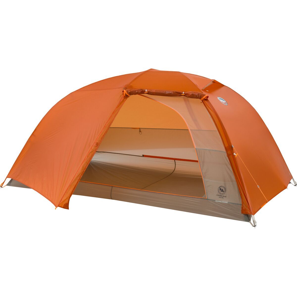 Big Agnes Copper Spur UL2 XL Tent: 2-Person 3-Season in Tangelo / Mercury