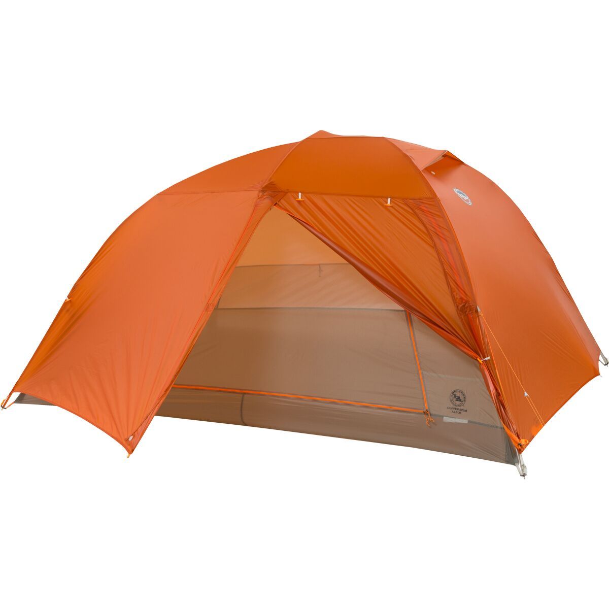 Big Agnes Copper Spur UL3 XL Tent: 3-person 3-season in Tangelo / Mercury