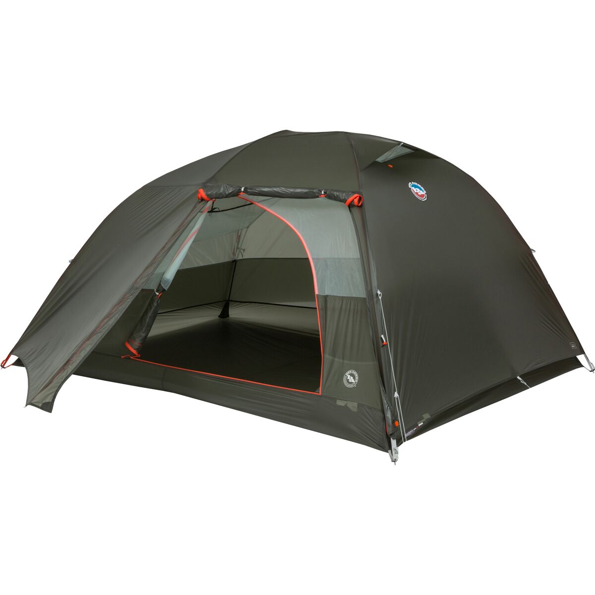 Big Agnes Copper Spur Ul3 Tent: 3-Person 3-Season in Lichen Green