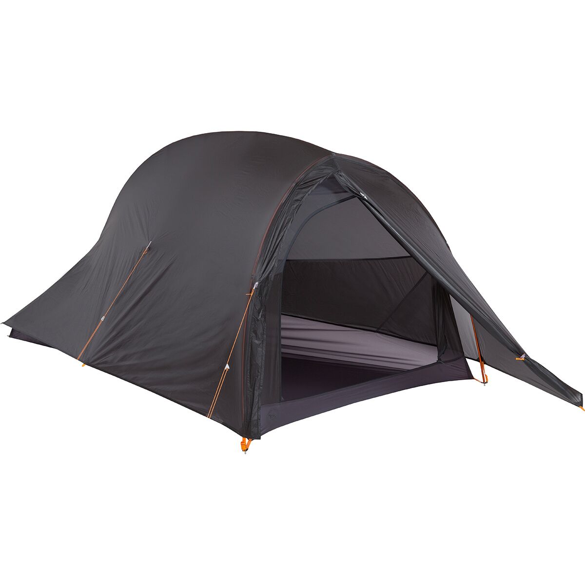 Big Agnes Fly Creek UL1 Tent: 1-Person 3-Season in Asphalt / Gray Ridge