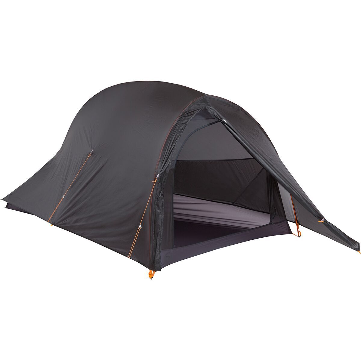 Big Agnes Fly Creek UL1 Tent: 1-Person 3-Season in Asphalt / Gray Ridge