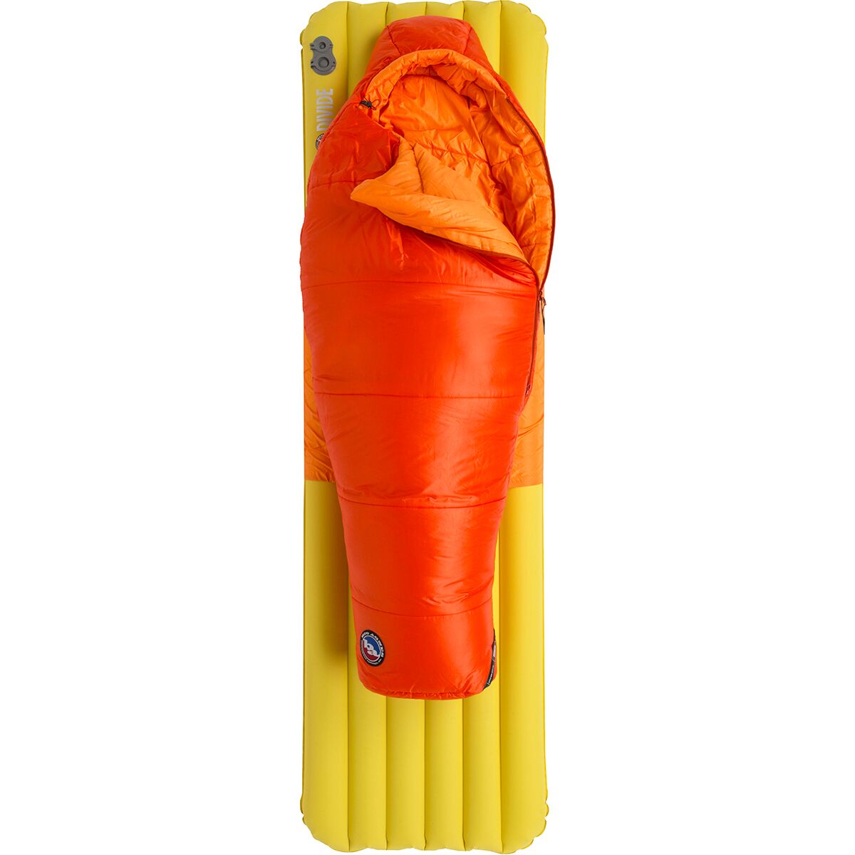 Big Agnes Little Red Sleeping Bag: 20F Synthetic - Kids' in Cherry Tomato / Tangelo