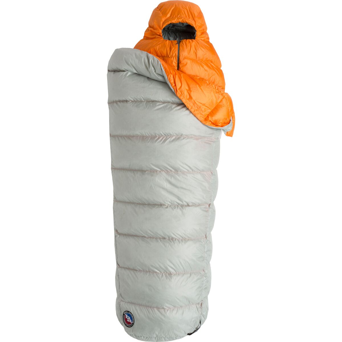 Big Agnes Lost Ranger 3N1 Sleeping Bag: 15F Down in Mercury / Tangelo - Size: Regular
