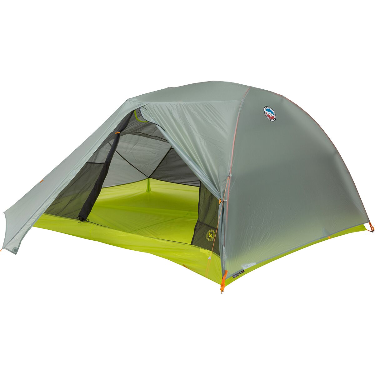 Big Agnes Tiger Wall UL2 Tent: 2-Person 3-Season in Mercury / Evening Primrose