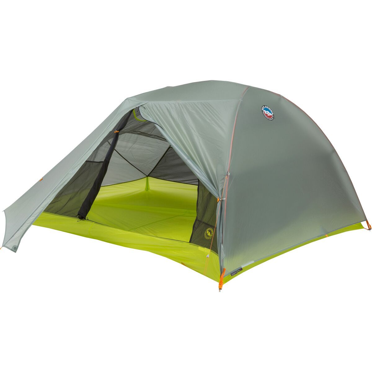 Big Agnes Tiger Wall UL3 Tent: 3-Person 3-Season in Mercury / Evening Primrose
