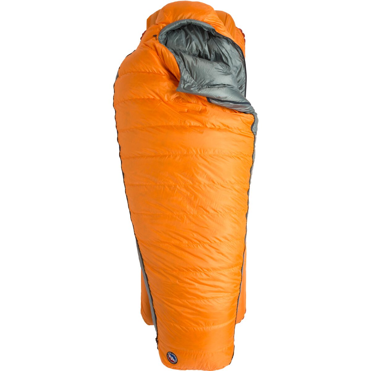 Big Agnes Torchlight Exp 650 Rds Downtek 20 Sleeping Bag in Tangelo / Chinois Green - Size: Small/Left Zip