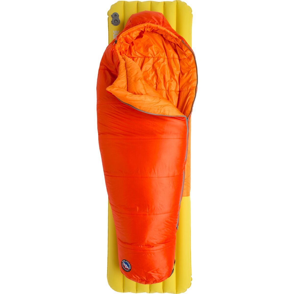 Big Agnes Wolverine 20 Fireline Core Eco Sleeping Bag - Kids' in Cherry Tomato / Tangelo