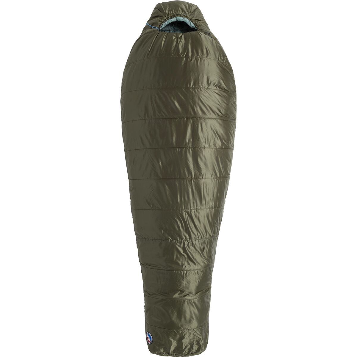 Big Agnes Anthracite 30 FireLine Pro Recycled Sleeping Bag in Olive Night / Chinois Green - Size: Regular/Left Zip