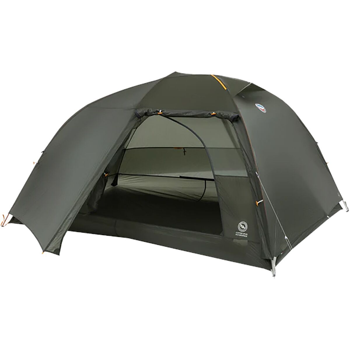 Big Agnes Copper Spur HV UL1 Bikepack Tent: 1-Person 3-Season in Lichen Green - Size: 1P