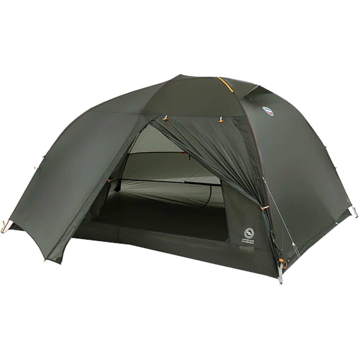 Big Agnes Copper Spur HV UL3 Bikepack Tent: 3-Person 3-Season in Lichen Green - Size: 3P