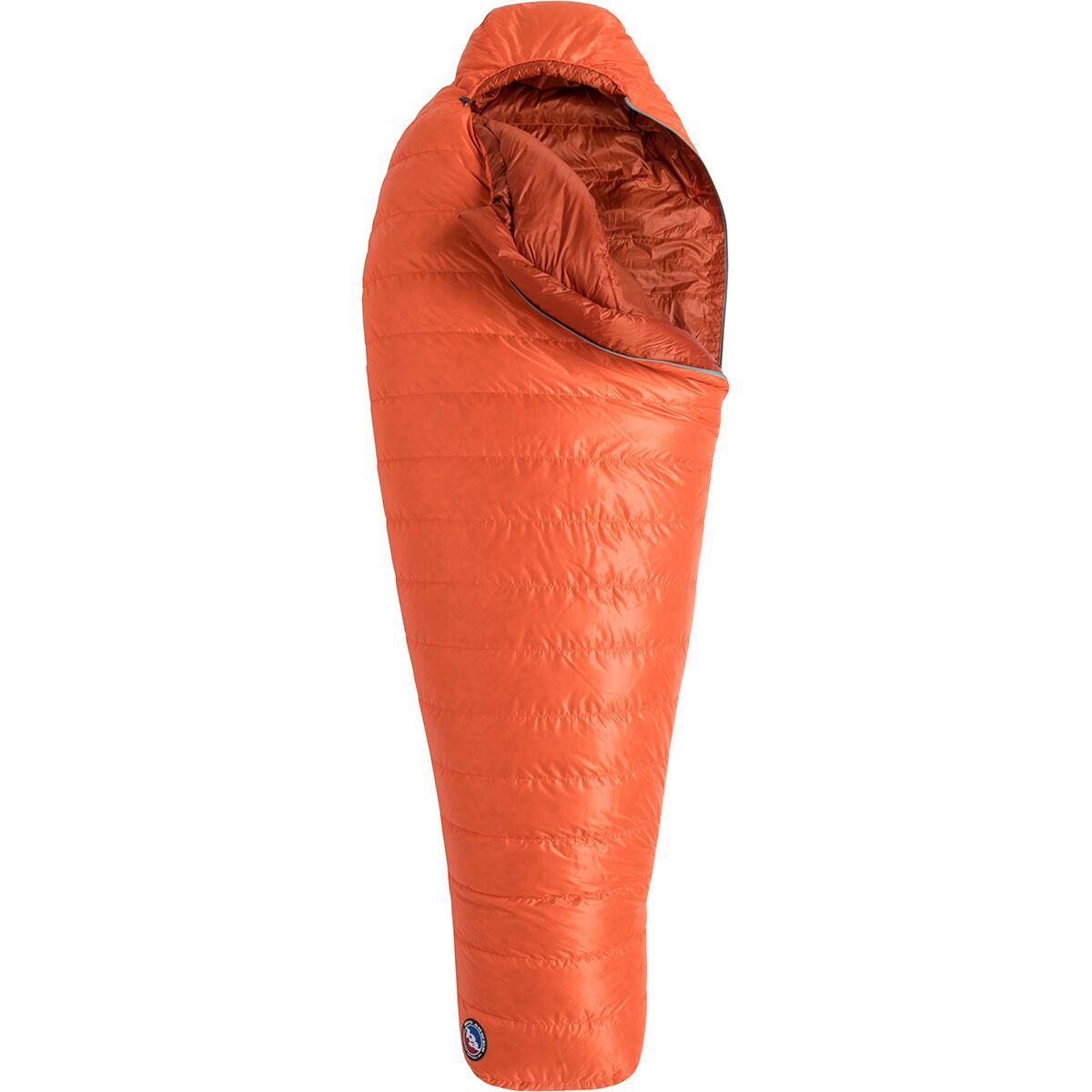 Big Agnes Greystone 30 600 DownTek Sleeping Bag in Cherry Tomato / Rooibos Tea - Size: Regular/Left Zip
