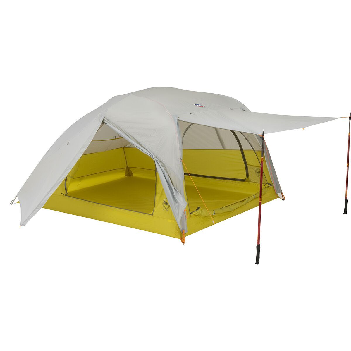 Big Agnes Salt Creek SL3 Tent: 3-Person 3-Season in Gray Violet / Warm Olive - Size: 3P