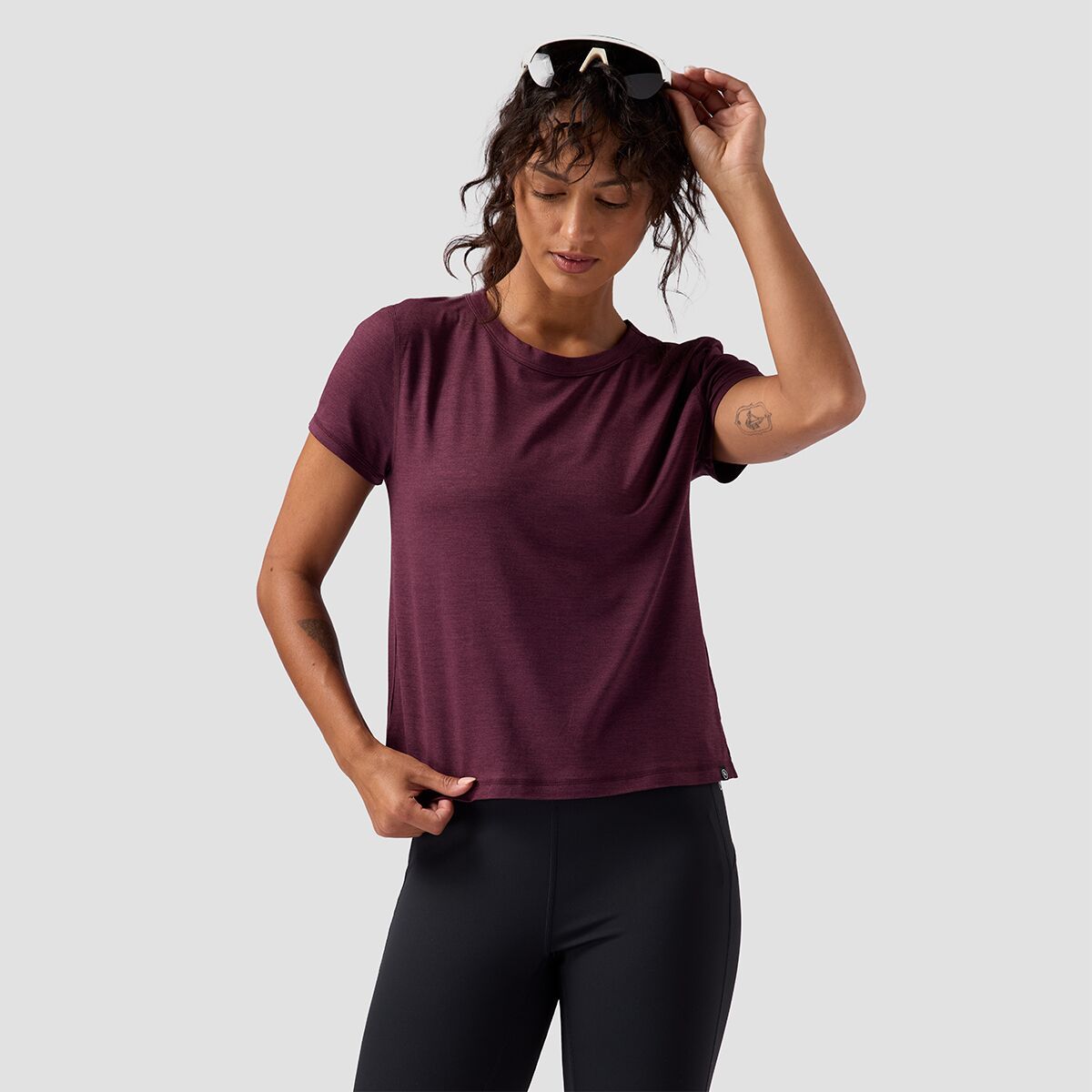 Backcountry Women's Destination Crew Top in Turbulence - Size: XS