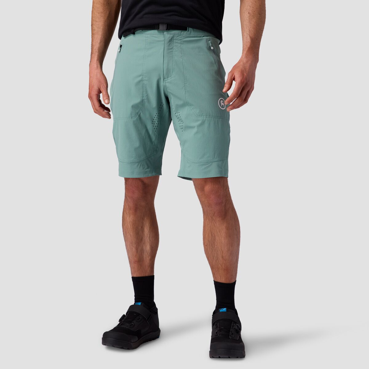 Backcountry Men's BGA Slickrock 11in Bike Short in Oil Blue - Size: XL