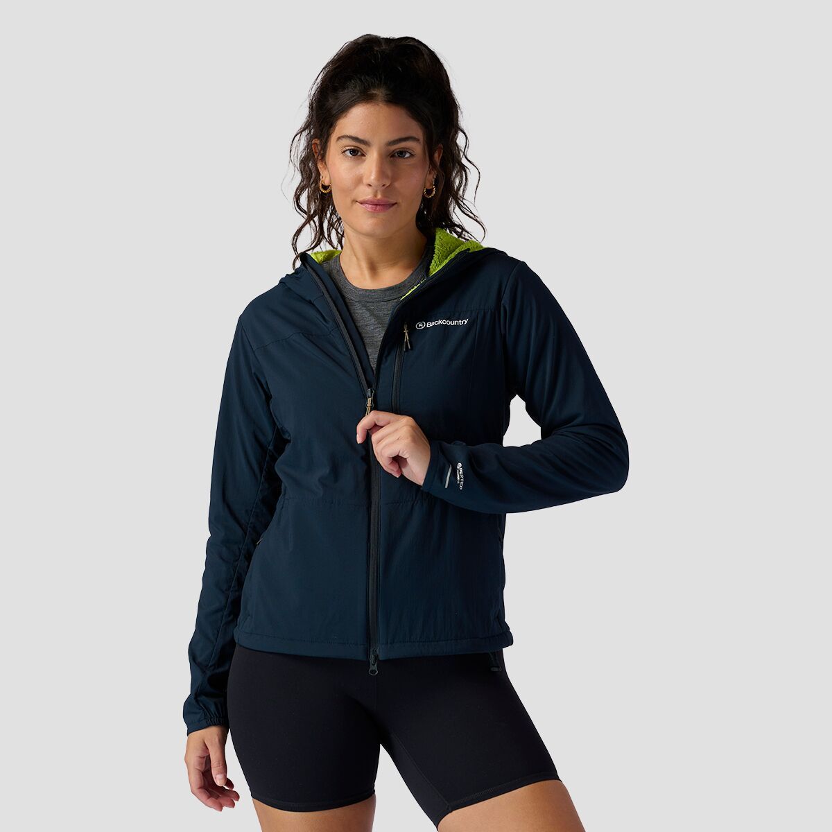 Backcountry Women's MTN Air EVOLVE Hooded Jacket in Manderin Red - Size: XS