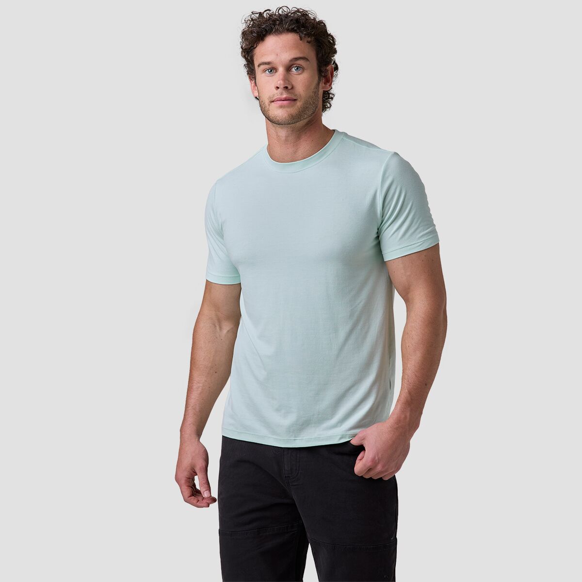 Backcountry Men's BGA Destination Crew T-Shirt in Bay - Size: Large