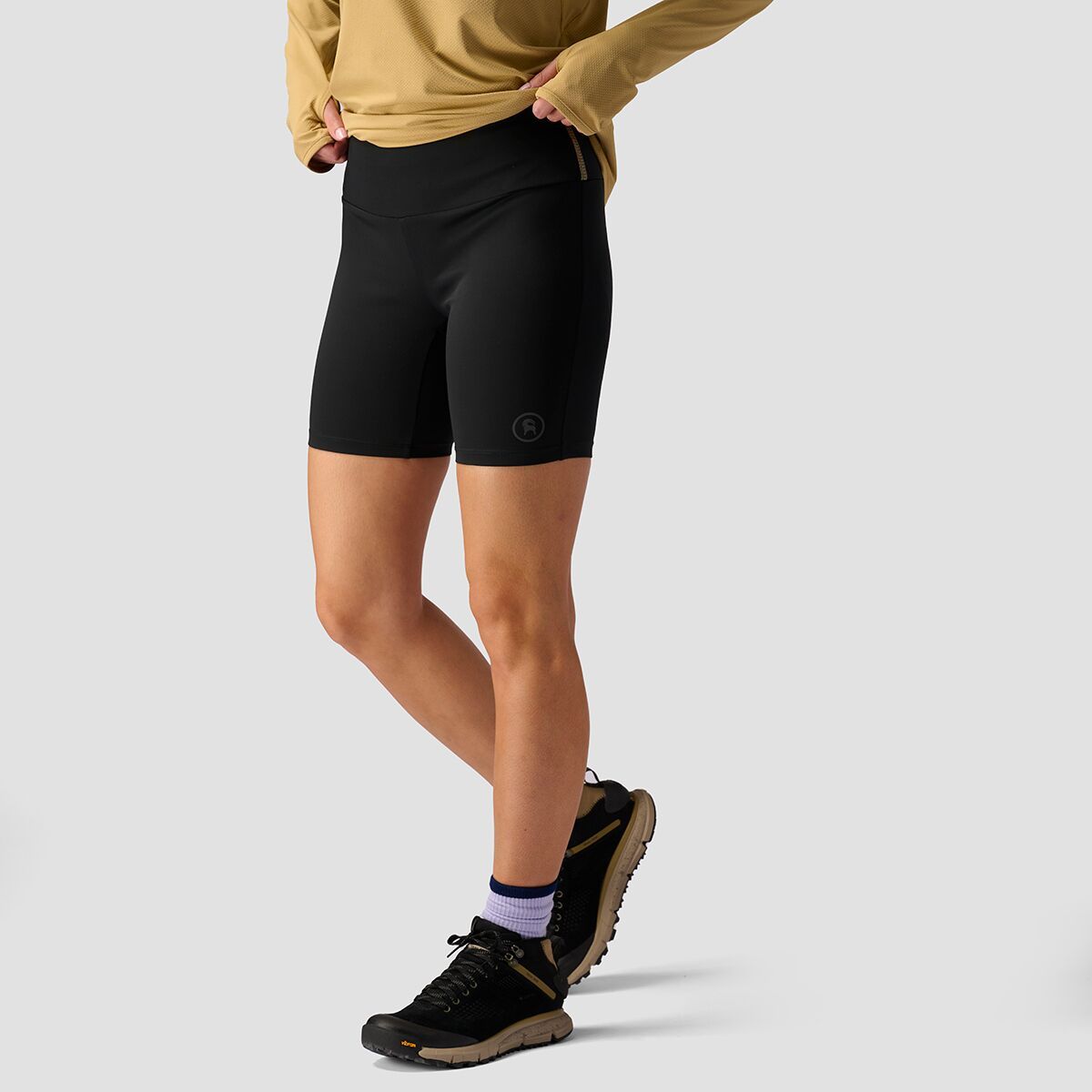 Backcountry Women's Destination Run Bike Short in Black - Size: XL