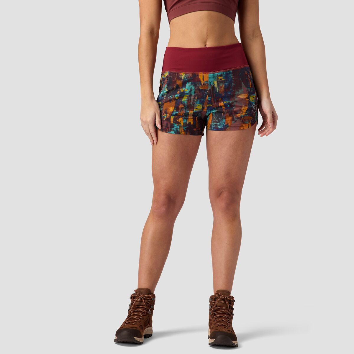 Backcountry Women's BGA Destination Short in Multi Pendula Print - Size: XS