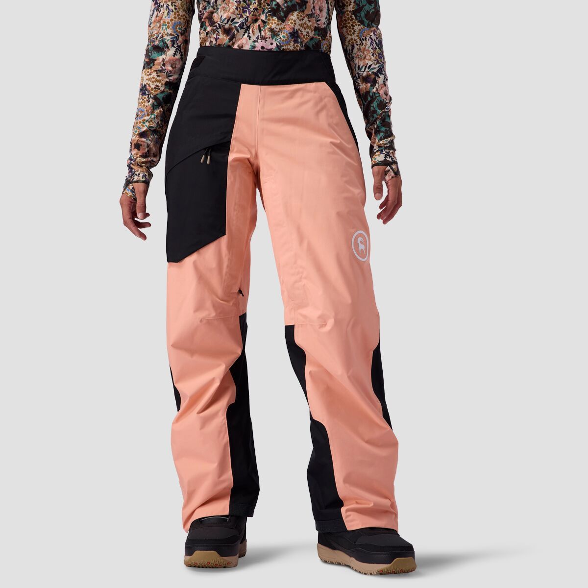 Backcountry Women's CrestCarver GORE-TEX Shell Pant in Peach Sky - Size: XXL