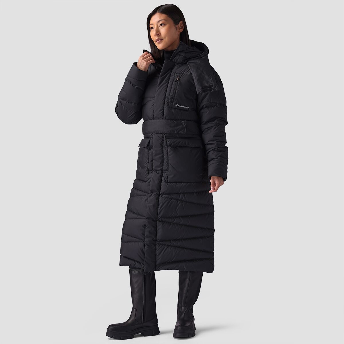 Backcountry Backcountry Women's BGA Stansbury ALLIED Down Parka in Black - Size: Medium - $149.50 at Steep and Cheap