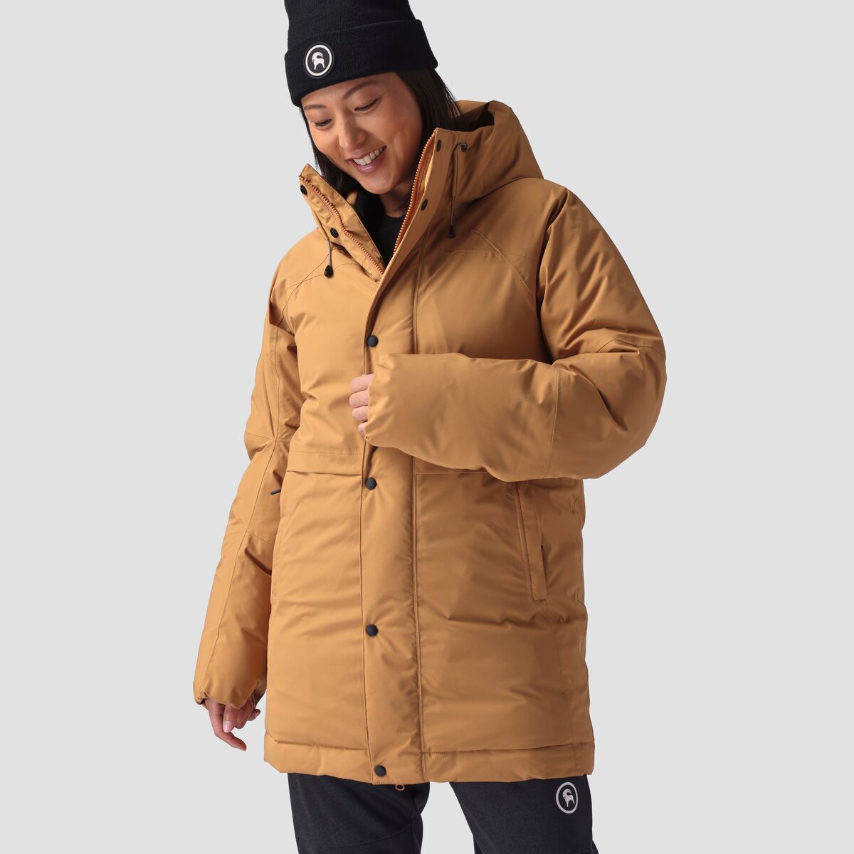 Backcountry Backcountry Women's ALLIED Down Apres Parka in Bistre - Size: XL - $139.60 at SteepandCheap.com