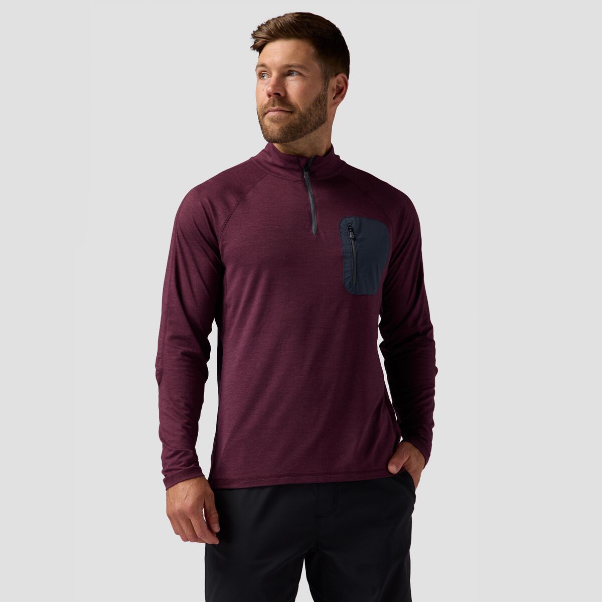 Backcountry Men's Destination 1/4-Zip Top in Jupiter - Size: XL