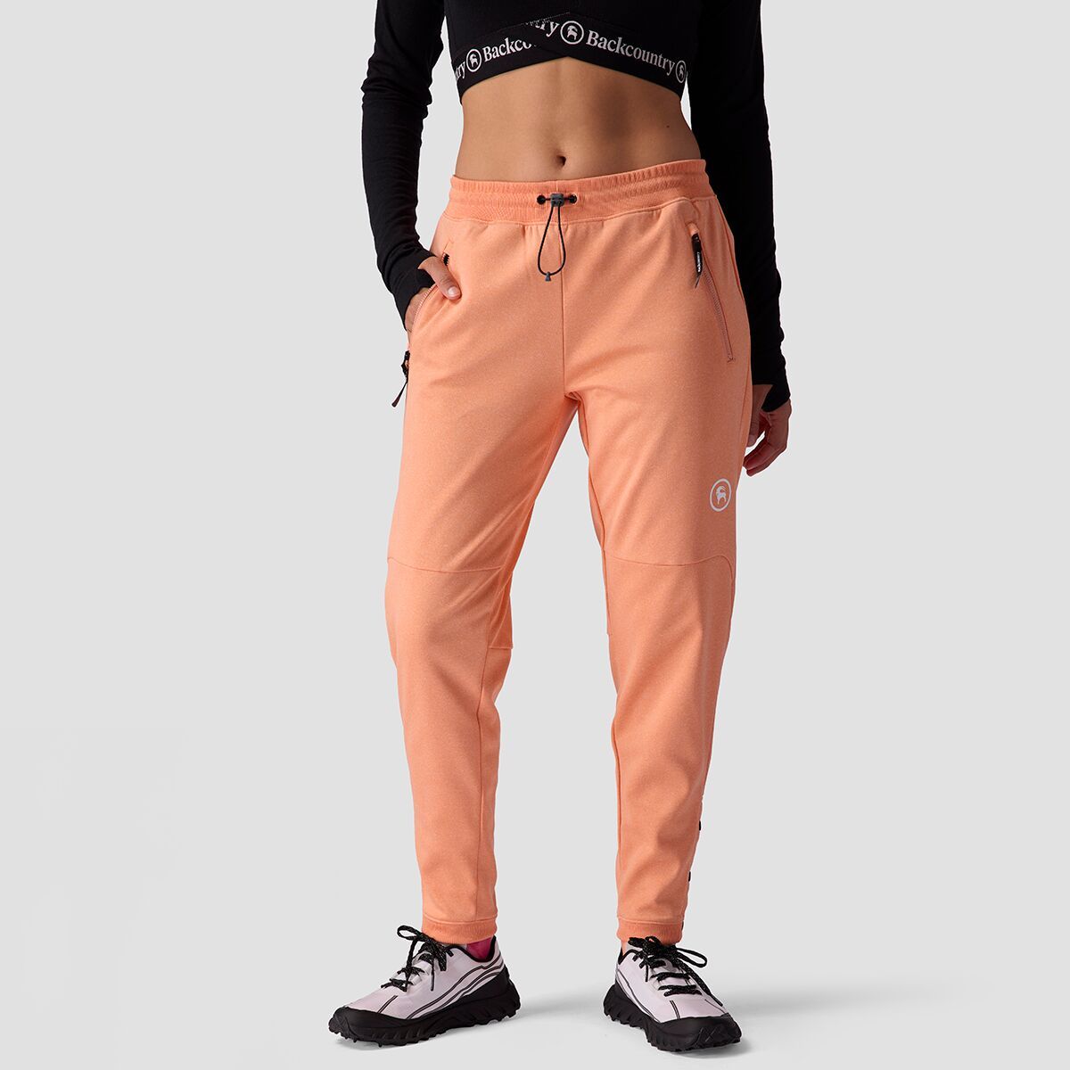 Backcountry Women's Meltdown Water-Resistant Pant in Peach Sky - Size: XL
