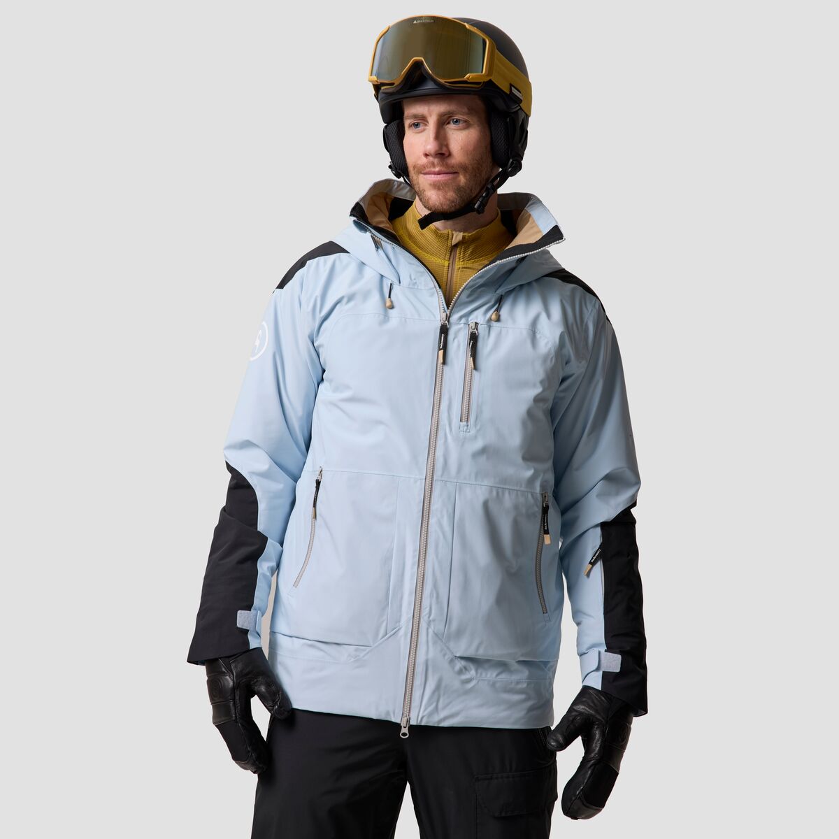 Backcountry Backcountry Men's BGA CrestCruiser Insulated Jacket in Skyride / Black - Size: XXL - $149.50 at Steep and Cheap