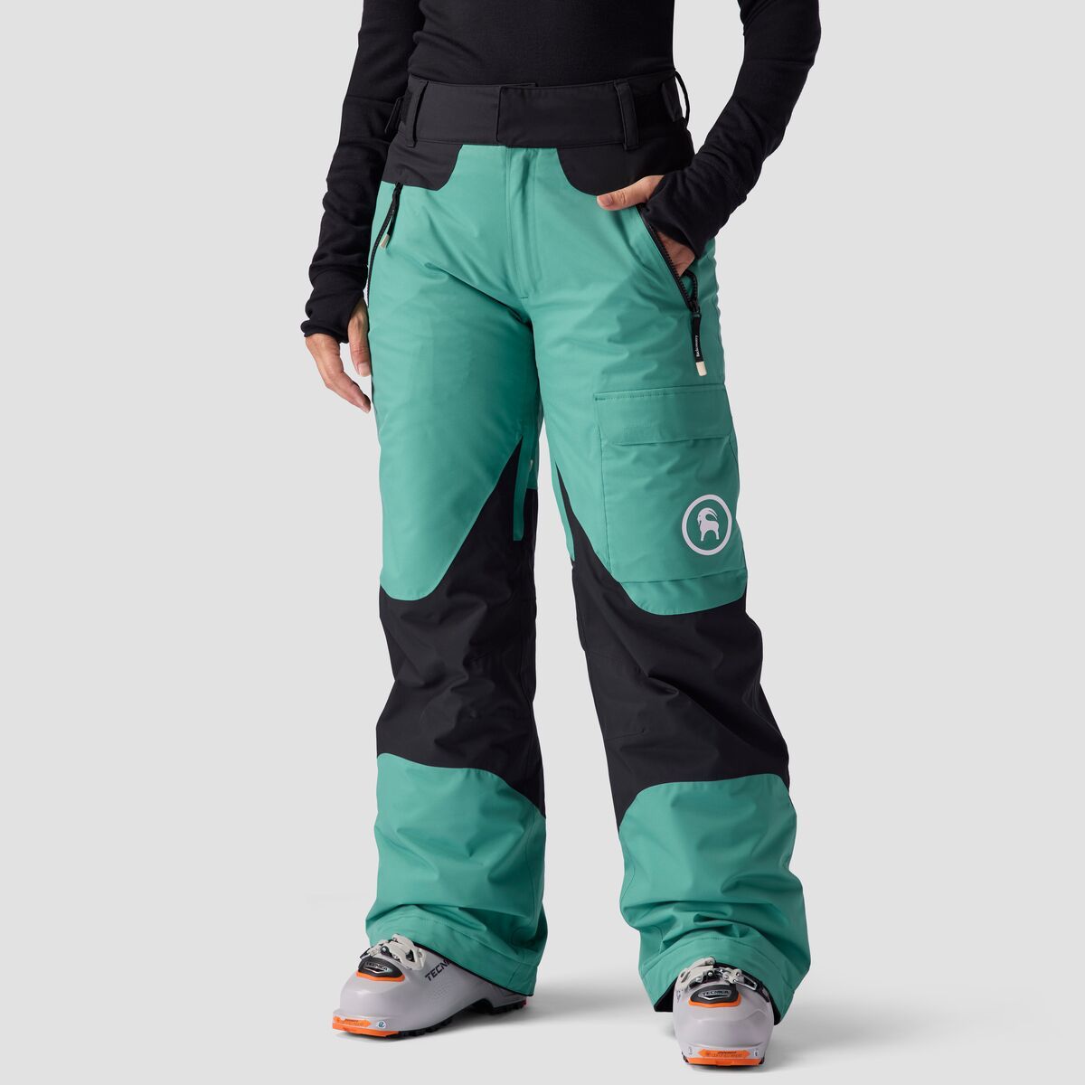 Backcountry Women's CrestCruiser Insulated Pant in Peach Sky - Size: XS